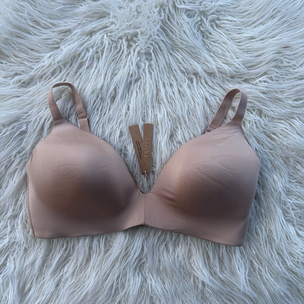 Skims Wireless Form T-shirt Bra Clay Size 40DD